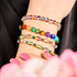 Kaleidoscope | Silver | Galaxy Glass Bead Bracelet